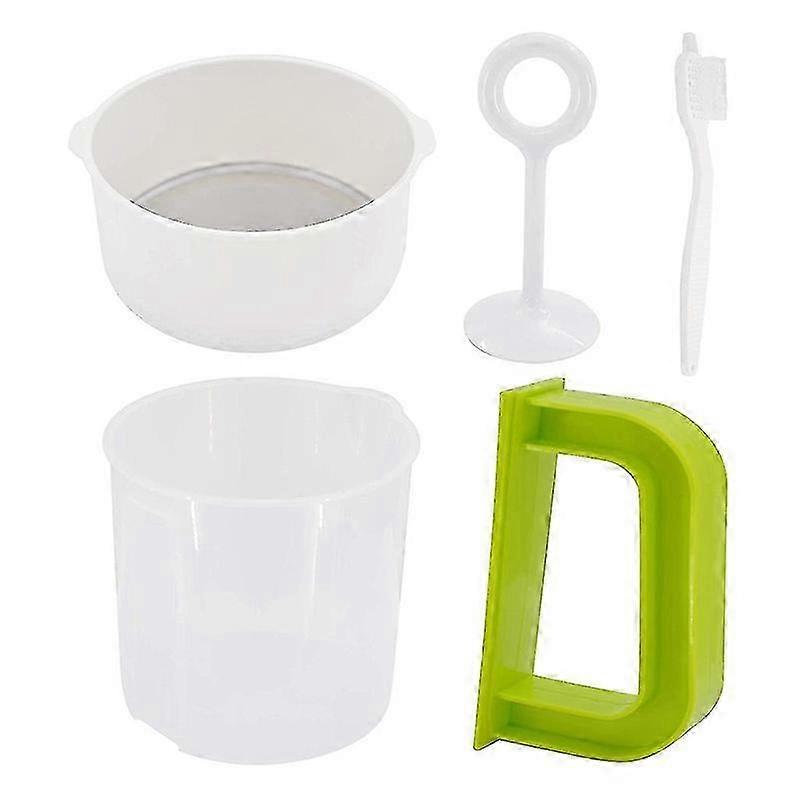 Plastic Soy Milk Maker Filter Set Oat Tea Fruit Strainer 5 Pcs Easy to Clean p202411261137 2025