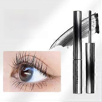 Fjærlett Mascara Vanntett Forlengende Krøller Ikke-Smudgende Metallforlengende Tykknende Vippeserum Svart