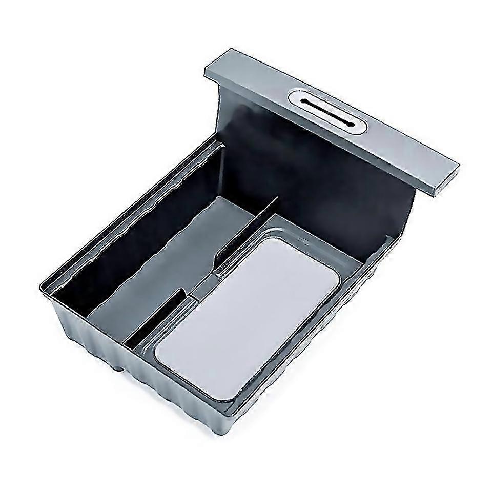 For center console organizer usb hub storage box for