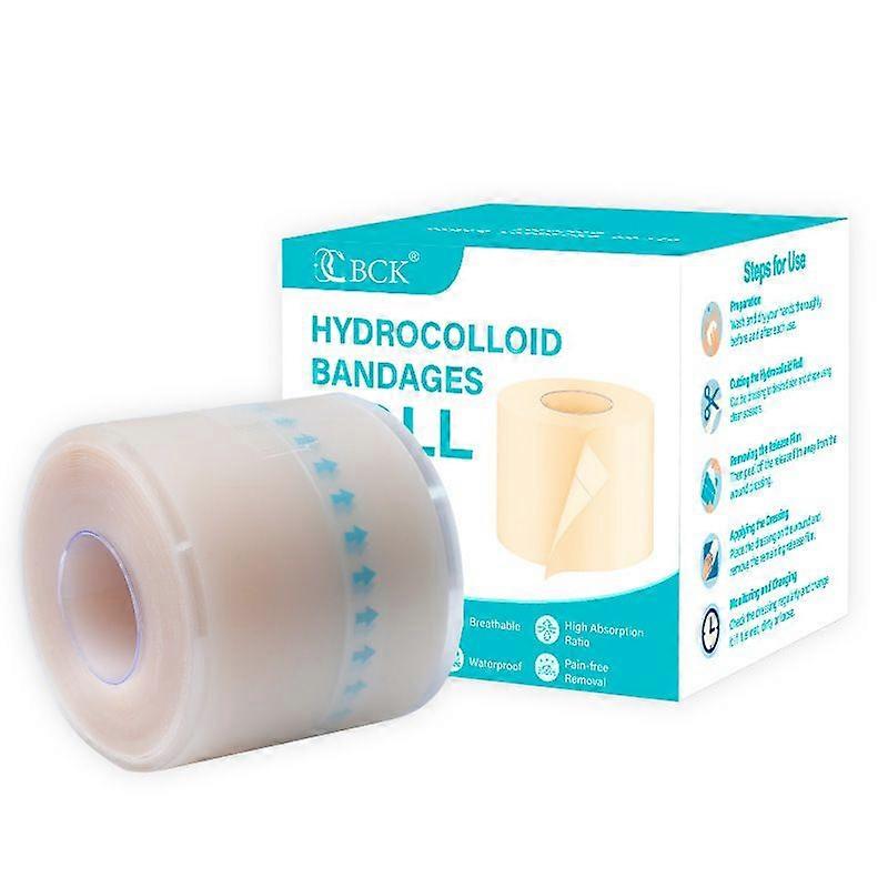 Occlusive Moisture Healing Hydrocolloid Dressing, Invisible Roll Wound Care, Cuttable Artificial Skin Dressing
