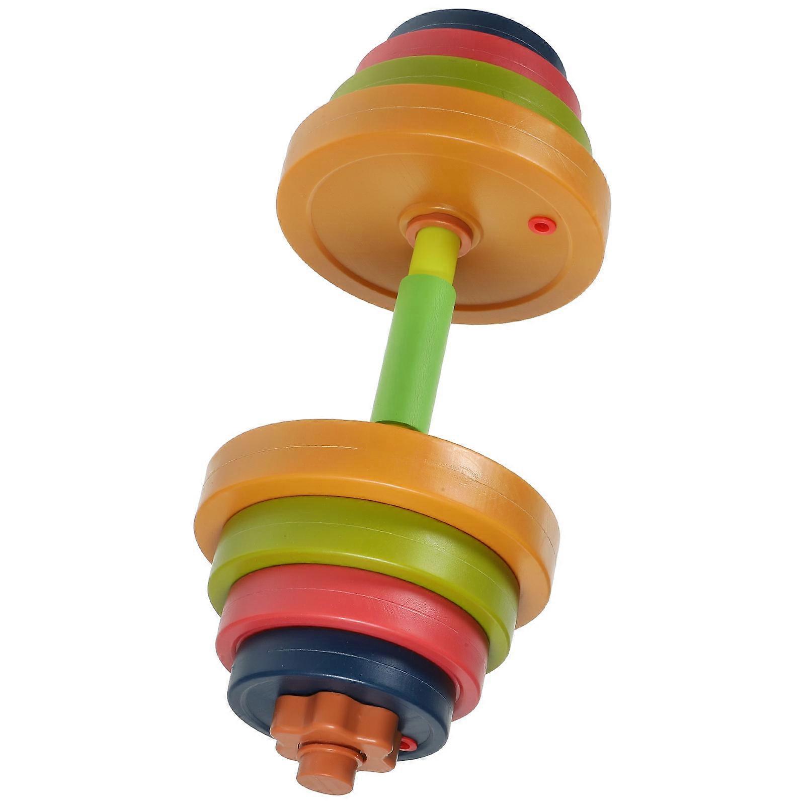 Plastic Dumbbell Set for Children in Assorted Colors Ideal Gift for Kids Training Equipment 0.5kg