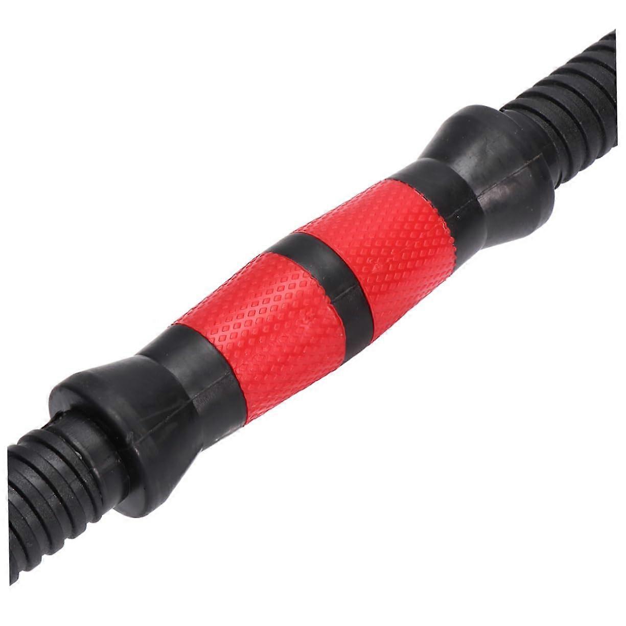 Barbell Connector - Adjustable Dumbbell Replacement Parts, Red Threaded Rod, 50.7 x 3.5 x 3.5 cm, Screw Nut
