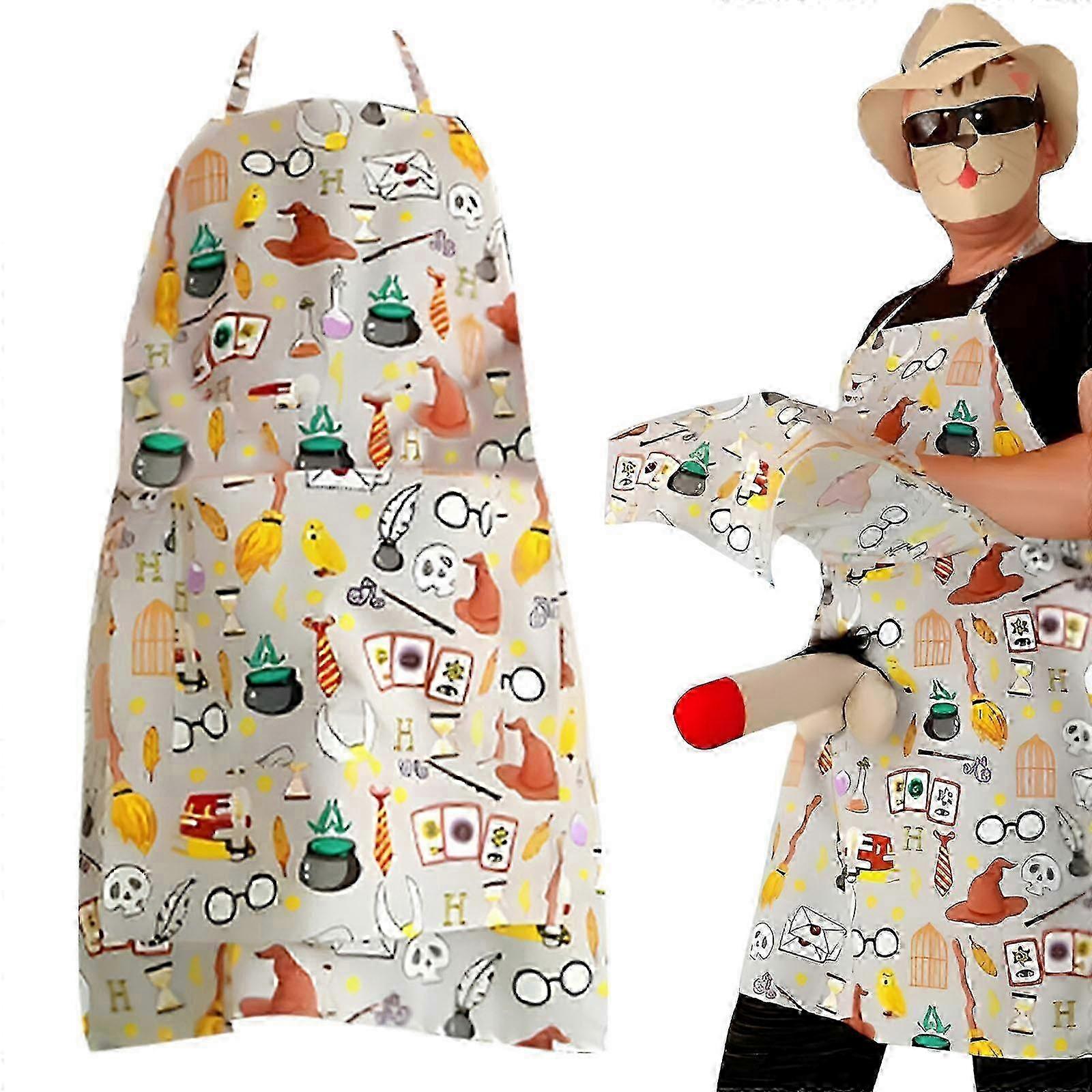 The Ultimate Apron Funny With Penisunder Hiding In The Pocket Funny Cooking Grilling Aprons Beige