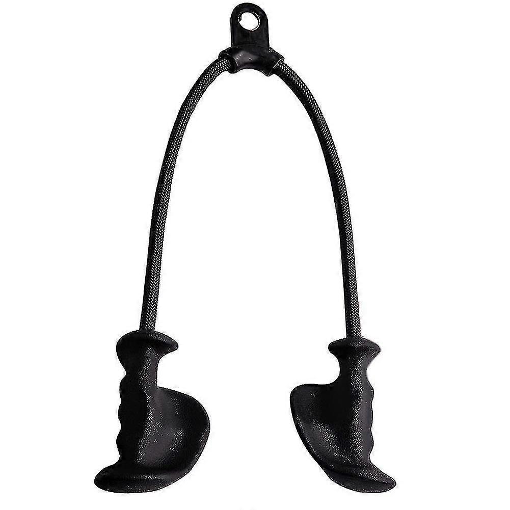 Ergonomic Triceps Rope Pull Down With Anti-slippery