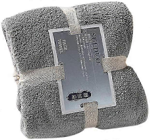 Towels Soft & Super Absorbent Hand Towels, Light Gray