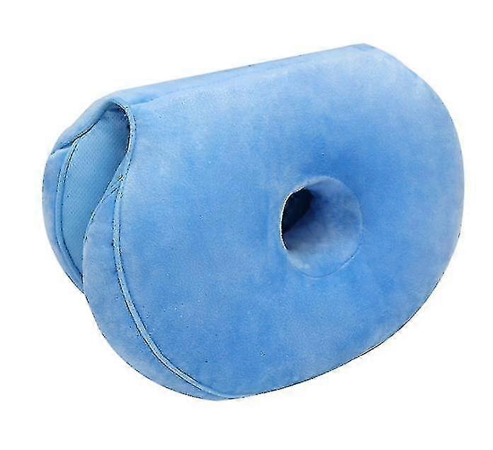 Sky Blue Multifunctional Double-folding Comfort Seat Cushion,memory...