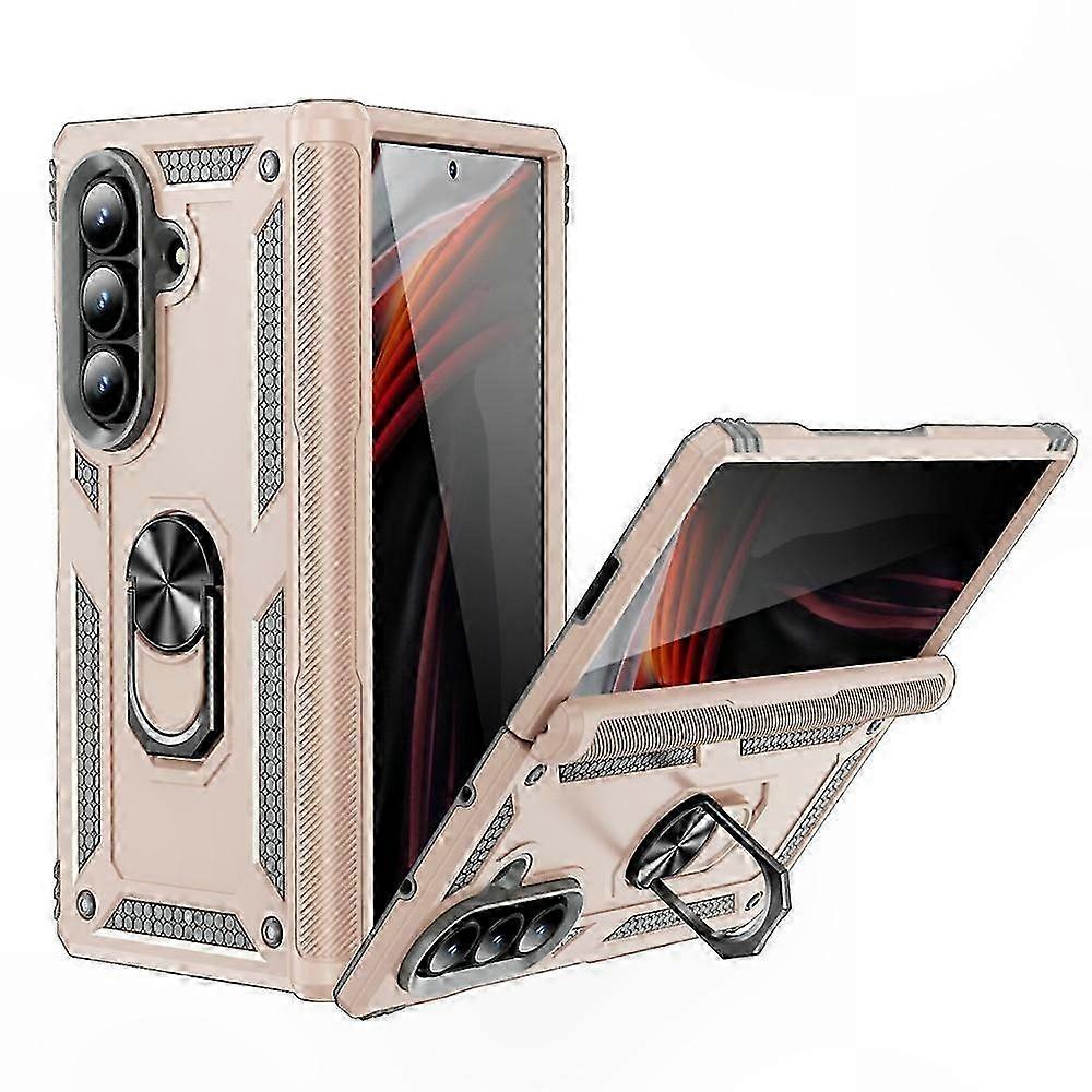 Foldable Phone Case with Stand - Hybrid PC and TPU Protection for 5G Devices