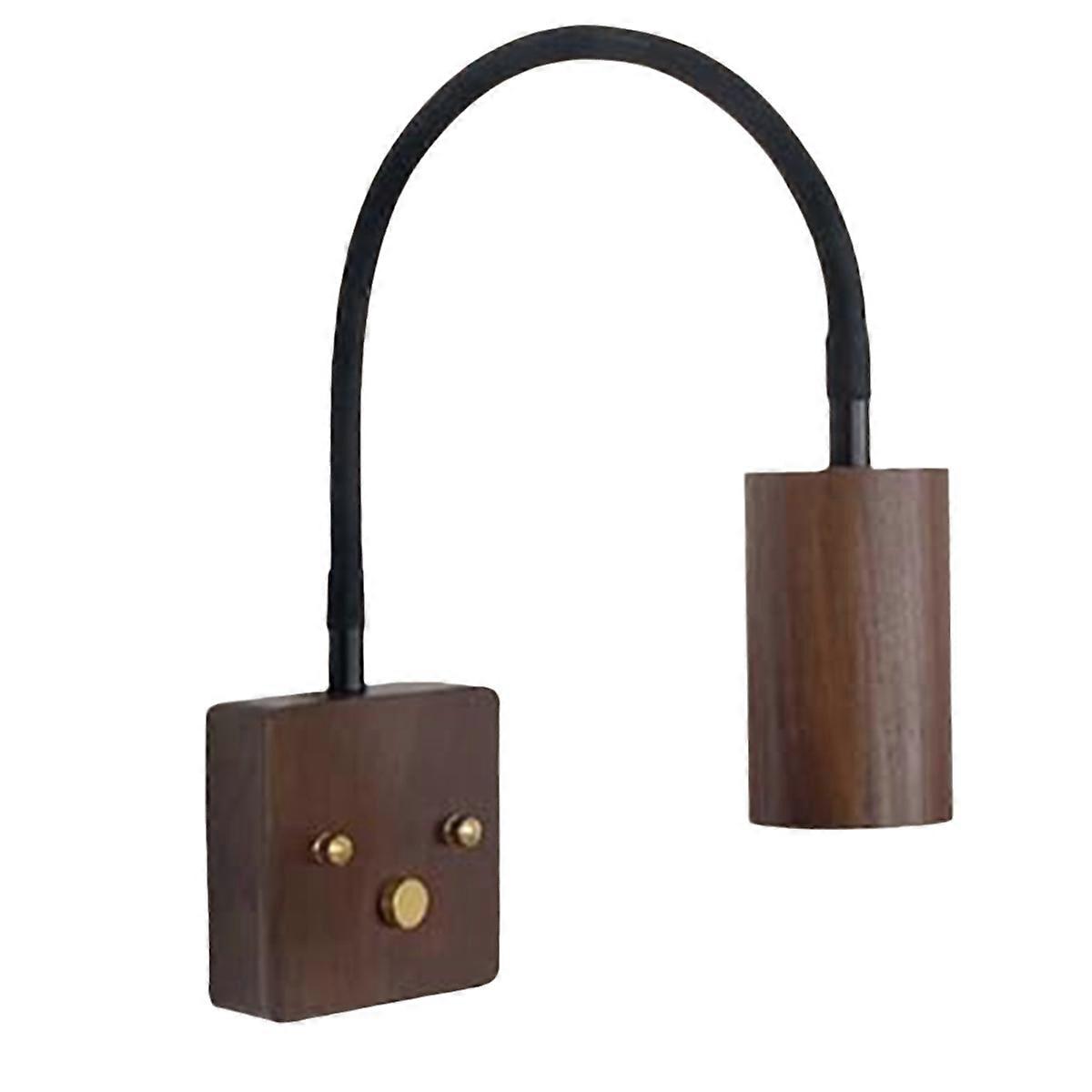 Retro Wall Lamp 360-Degree Rotating Lamp Arm Japanese Bedroom Bedside Reading Wall Lamp