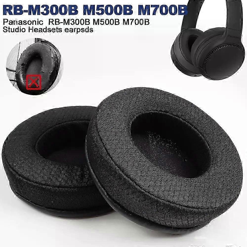 Coussinets d’écouteurs Gaibosi pour Panasonic Rb-m300b M500b M700b Coussinets d’oreille de remplacement Casque Mesh Tissu Mémoires Housses Éponge Soft Protein