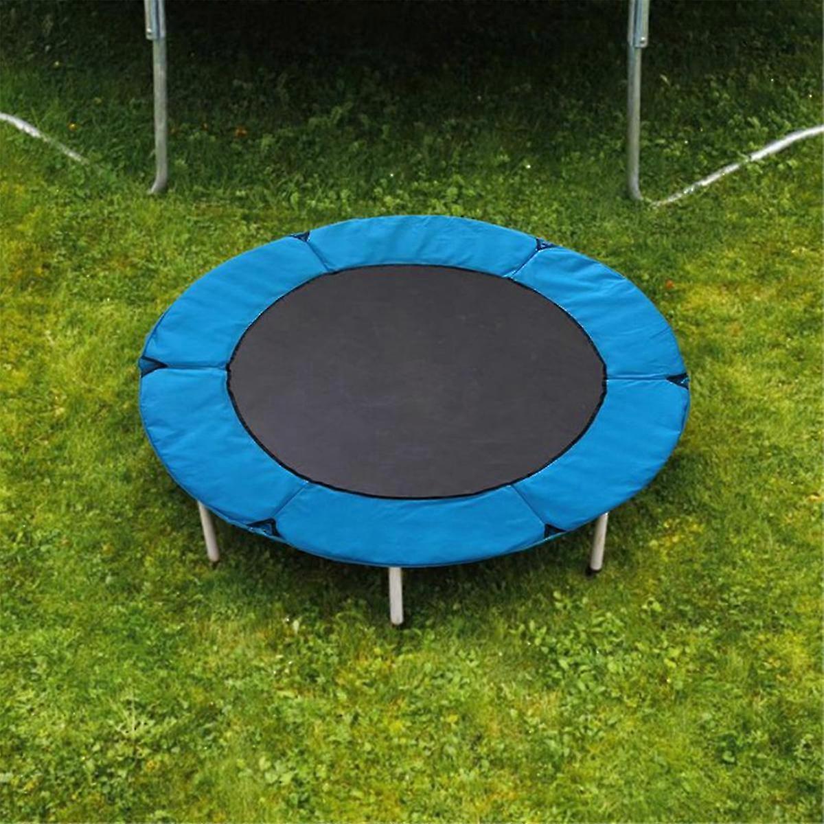 Children's trampoline jumping bed cover protective cover blue