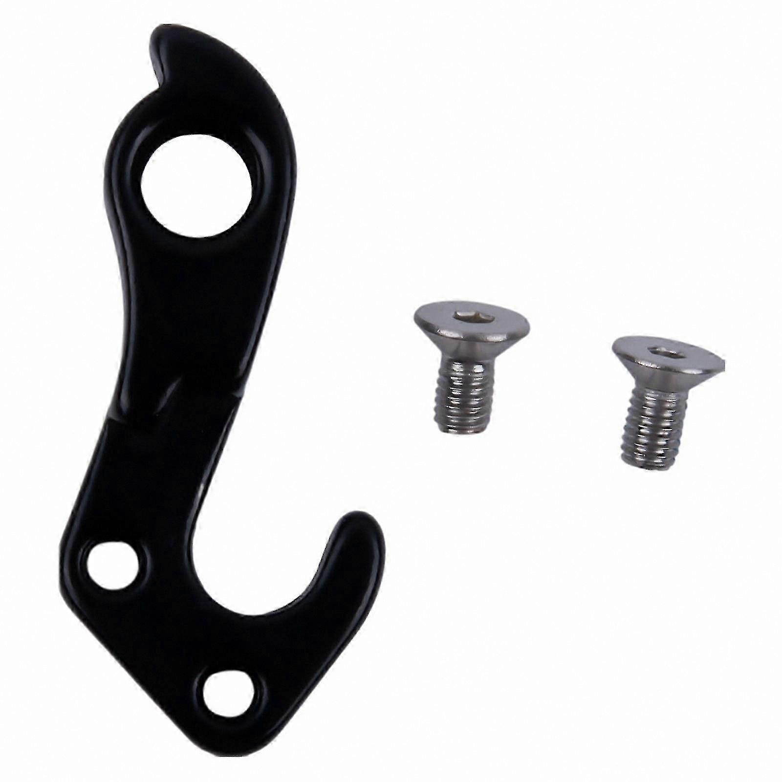 Black Rear Derailleur Hanger Replacement Set for Cycling Enthusiasts