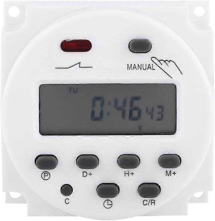 LCD Digital Timer Switch. Weekly Programmable Computer Timer Switch 17 ON/17off