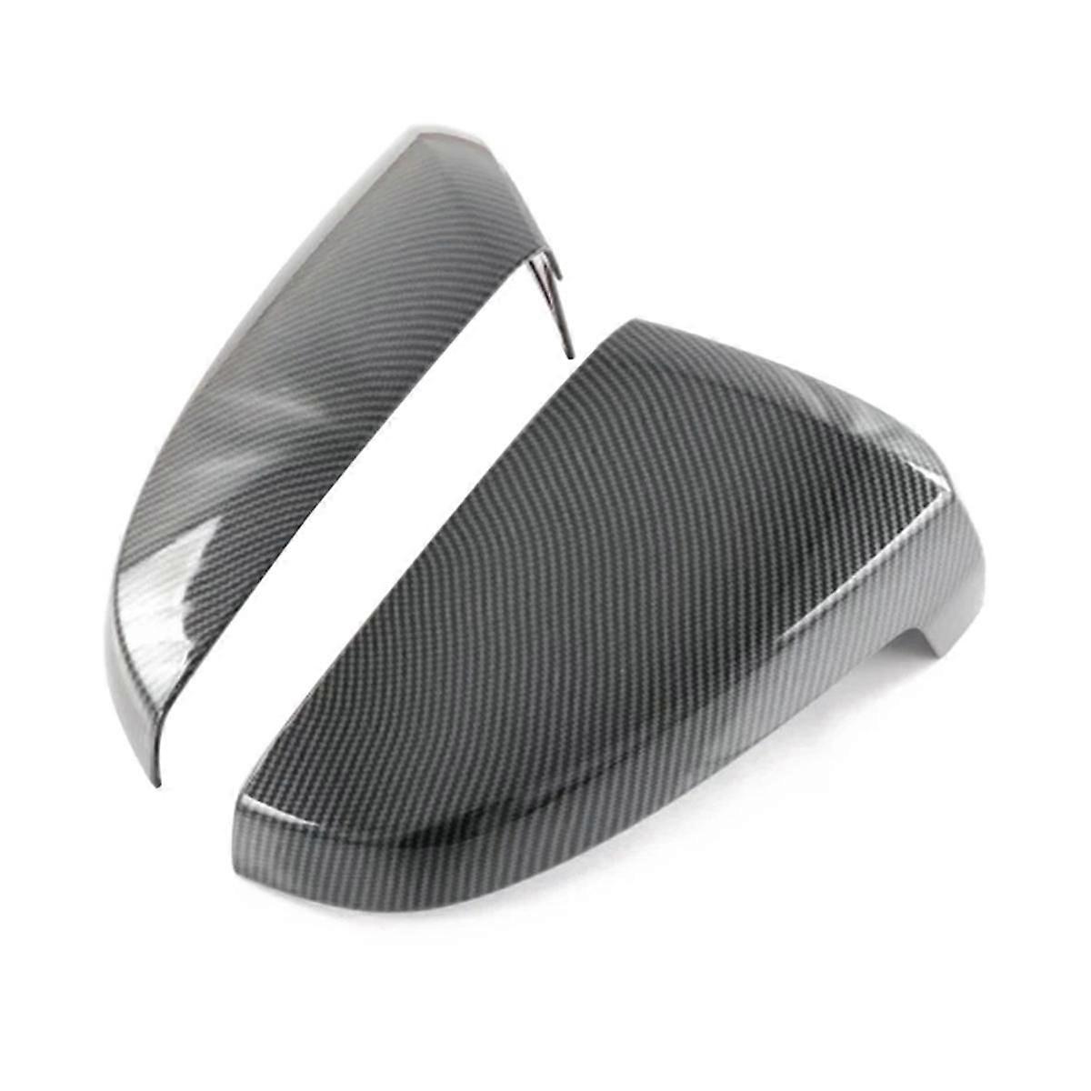 For D-MAX DMAX 2021 2022 2023 ABS Carbon Fiber Rearview Mirror Cover Trim Side Door Mirror Sticker