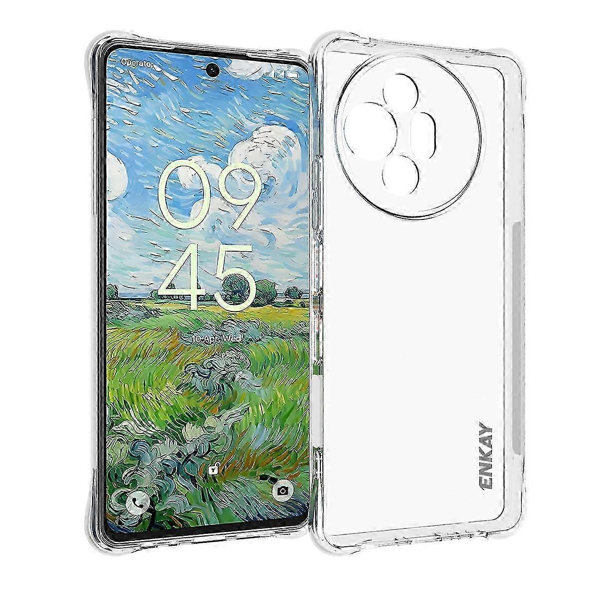 Compatible For Tcl 50 Pro Nxtpaper 5g / Tcl 50 Nxtpaper 5g Enkay Hat Case Transparent Tpu Drop-proof Phone Cover