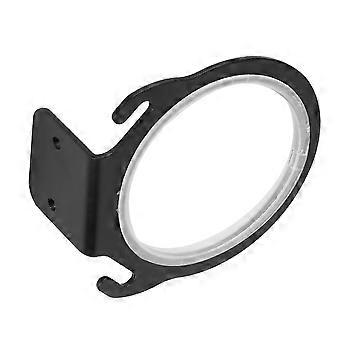 Space Aluminium Haartrockner Halter Rack Wandmontage Schwarz 8cm Durchmesser