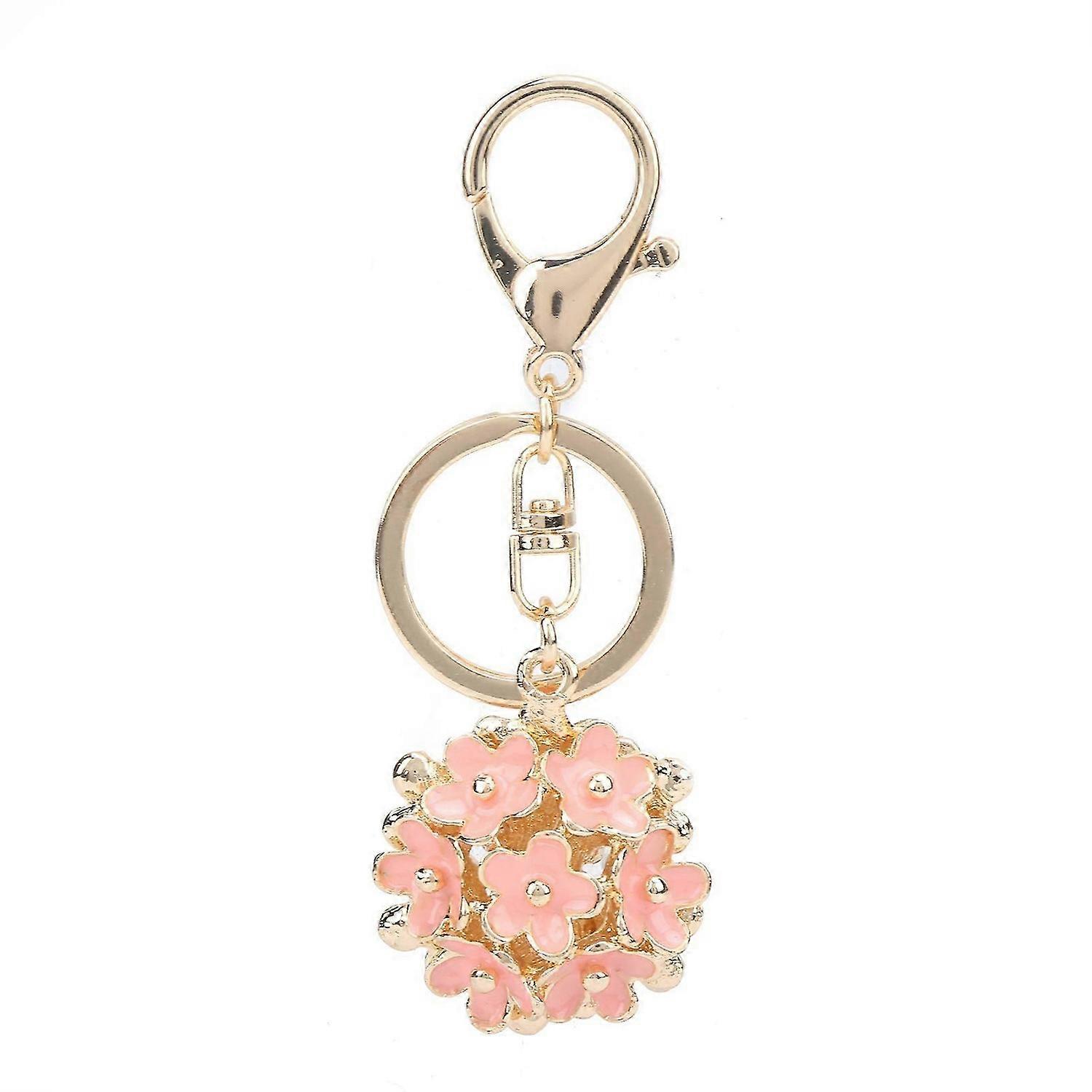 2025 Latest Model Key Chain with Key Ring / Hook Small Daisy for Backpack