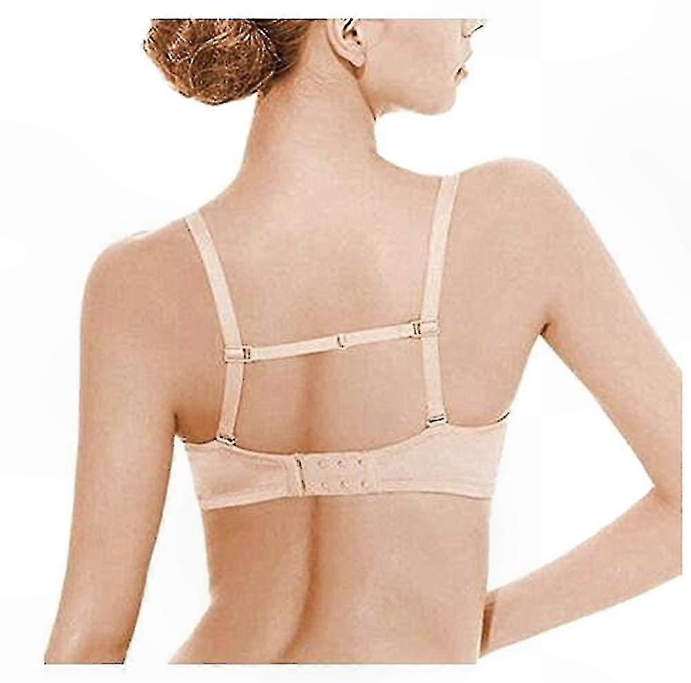 3-Pack Bra Strap Holders with 12 Clips for Women, Non-Slip Elastic Shoulder Comfort Solution