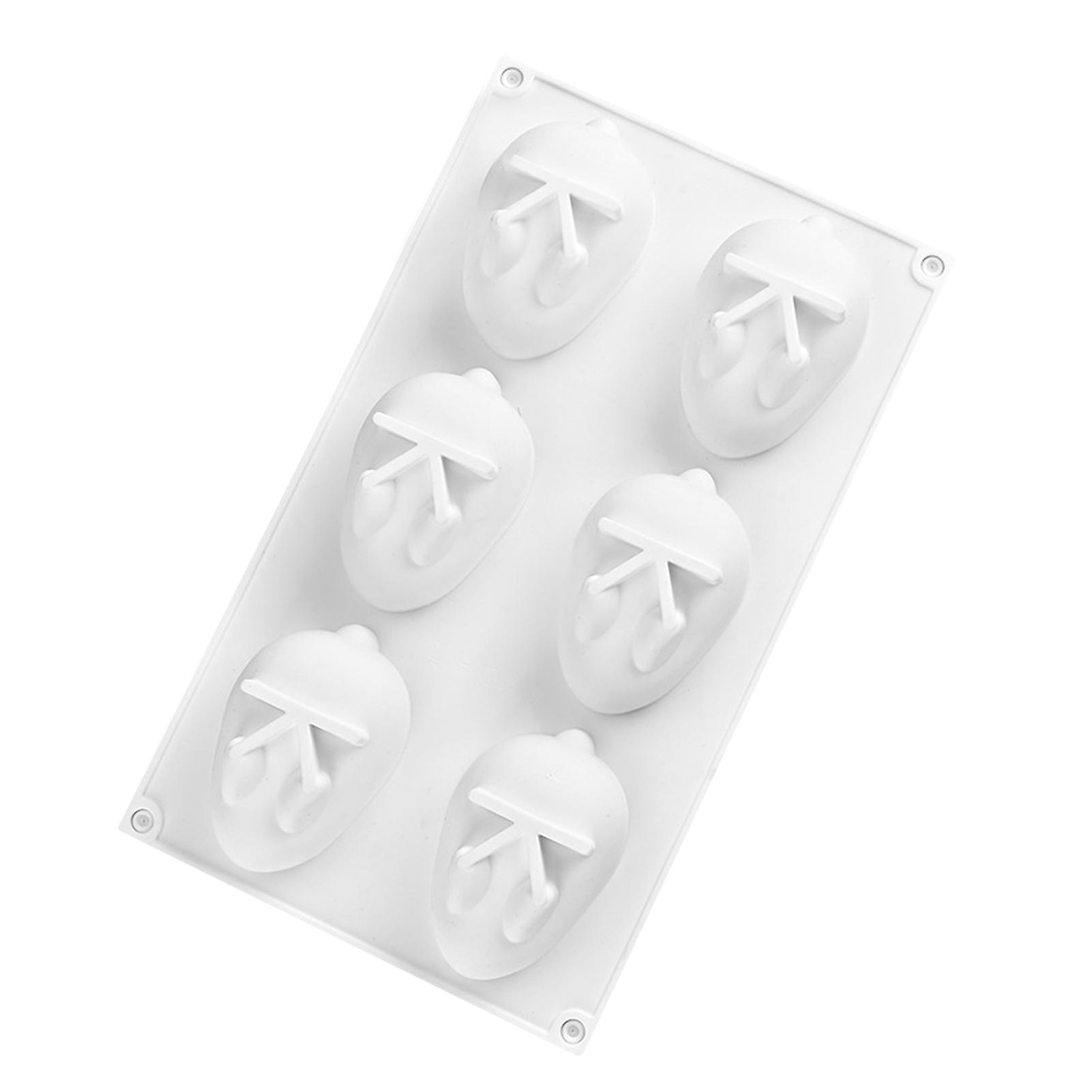 Cute Bunny Silicone Cake Stencil Multipurpose Diy Candy Chocolate Template