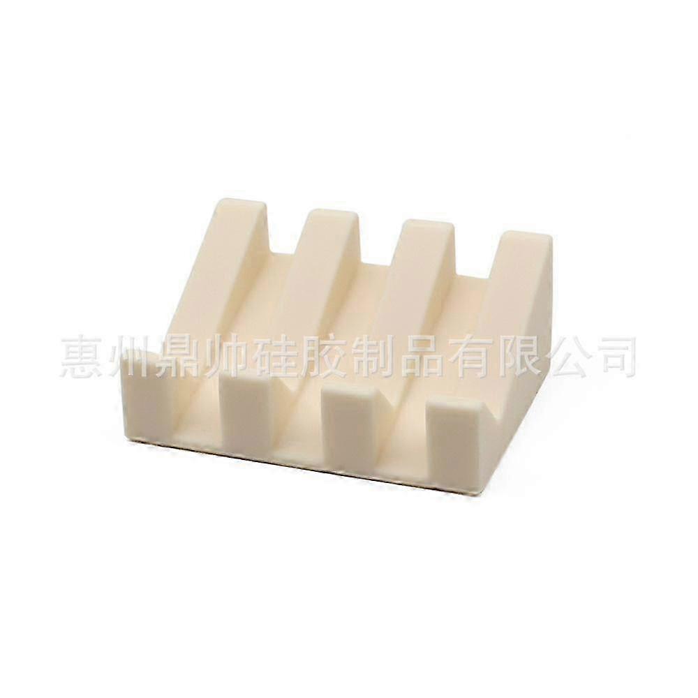 Silicone Soap Box Drain Soap Rack Diversion Soap Tray Punch-free Soap Mat Bathroom Shelf 2025
