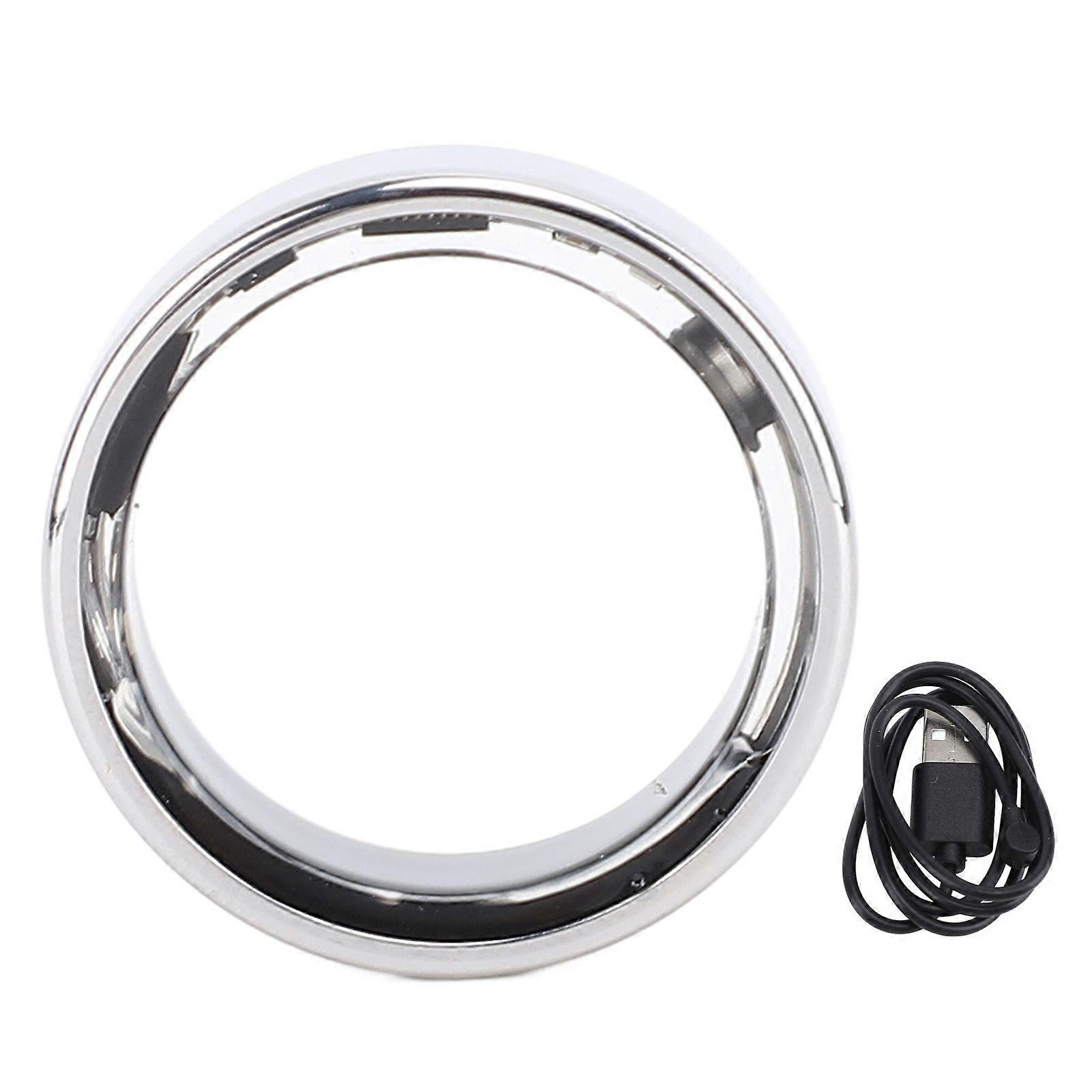 Smart Ring Multiple Sports Modes IP68 Water Resistant Lightweight Step Counter Smart Health Ring for Daily Use 7