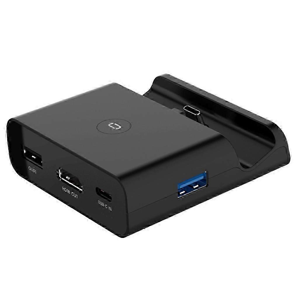 For Switch/Switch Lite Console Video Converter Portable Mini HDMI-Compatible TV Dock Charging Station Charger