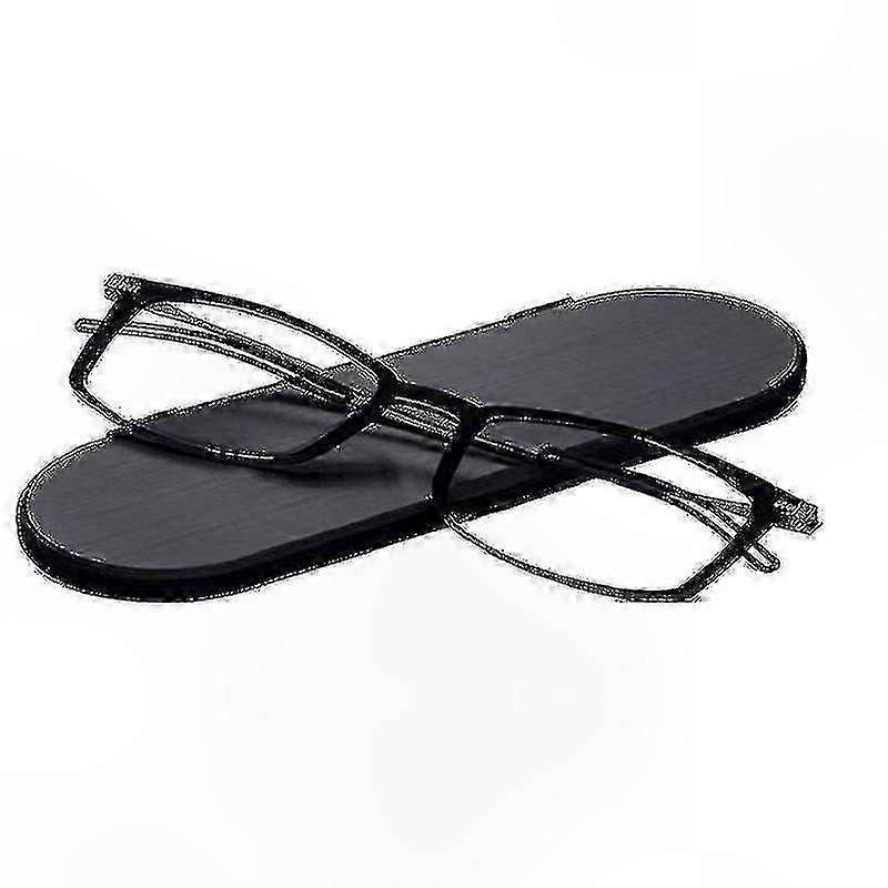 Unisex Reading Glasses with Blue Light Filter and Thin Magnifying Lenses for Farsightedness