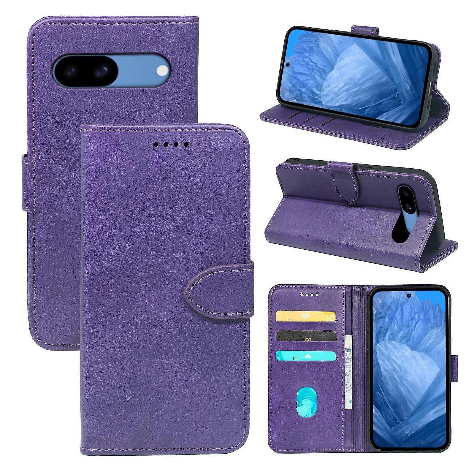 Calfskin front buckle mobile phone case for Google Pixel 9/8/7/6/5/4/3 Pro