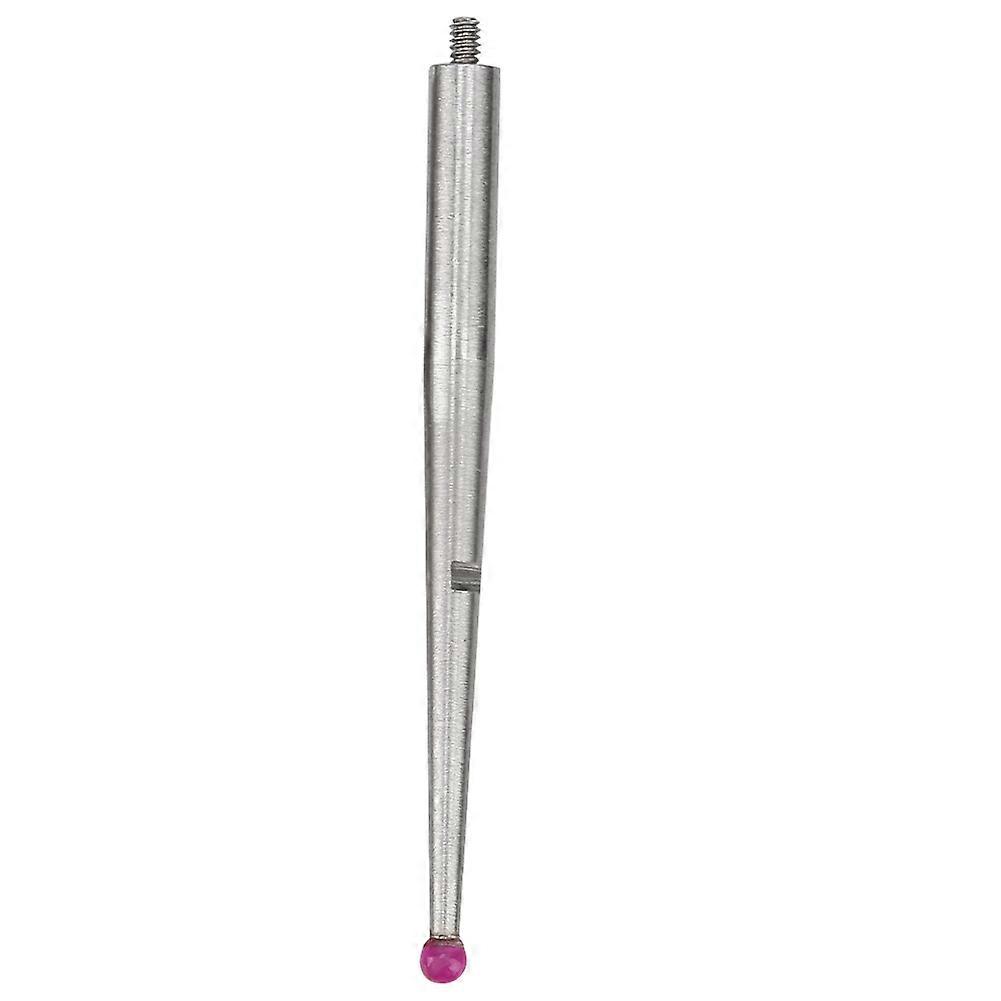 Sonde indicatrice à aiguille M1,4 pour rails à queue d'aronde à tête en acier tungstène/rubis (n° 10)