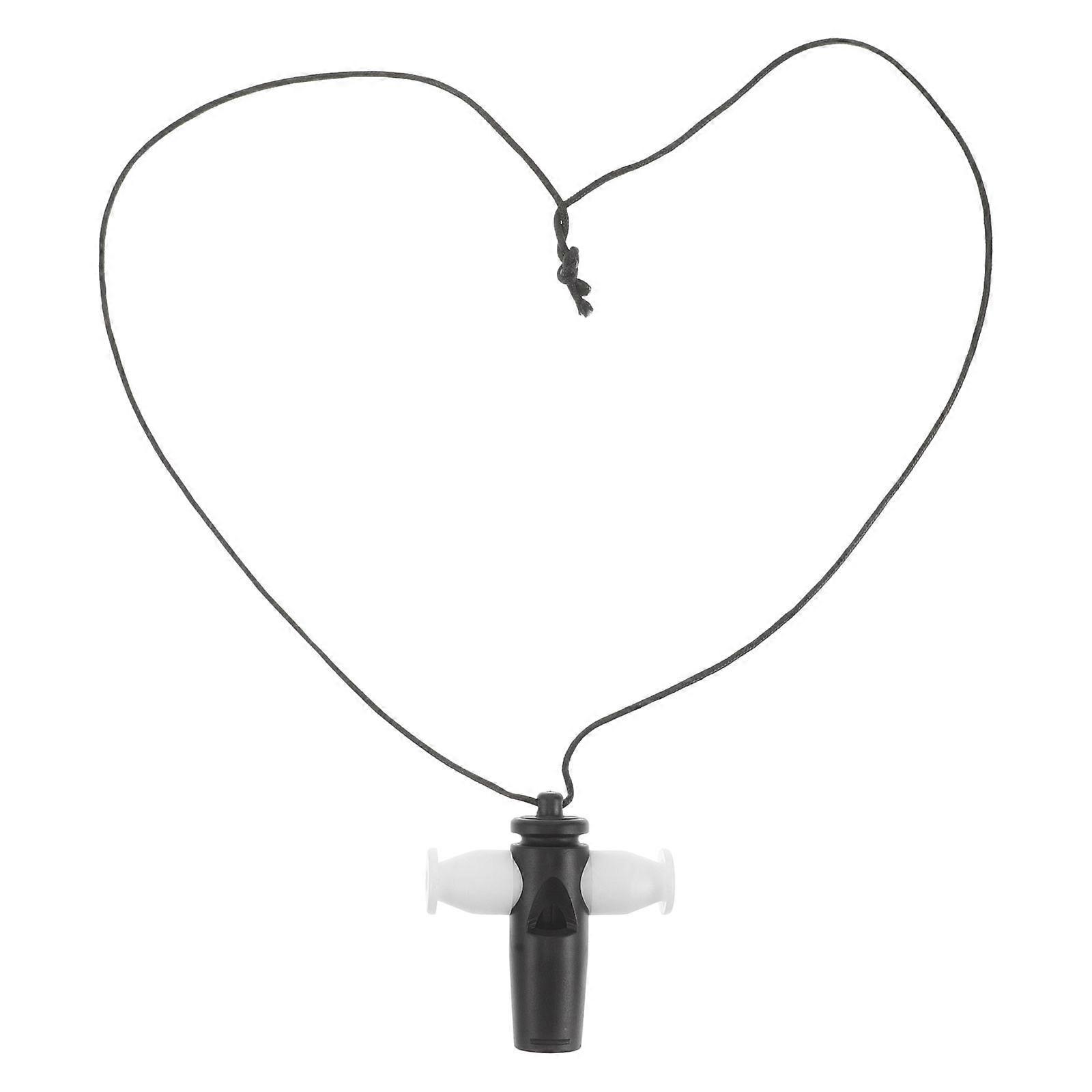 Referee Whistle Samba Whistle Cheering Musical Instrument Children ABS Compact Design 17.1×2.4×0.8in 1Pcs