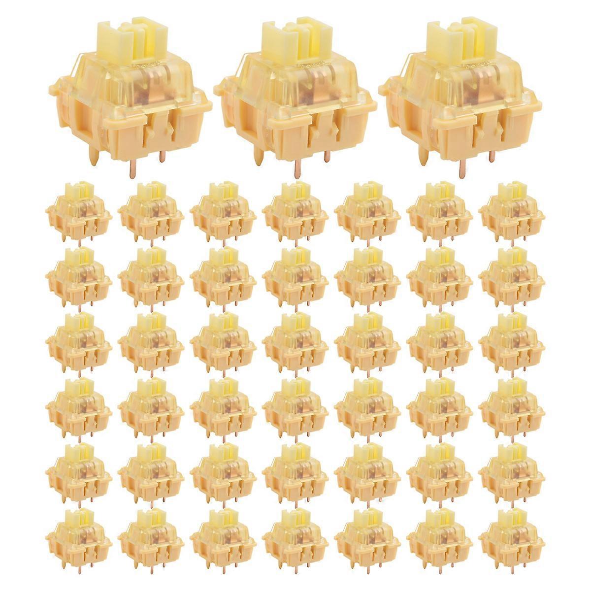 5 Pin 50gf Linear Switch Compatible with for MX Mechanical Keyboard