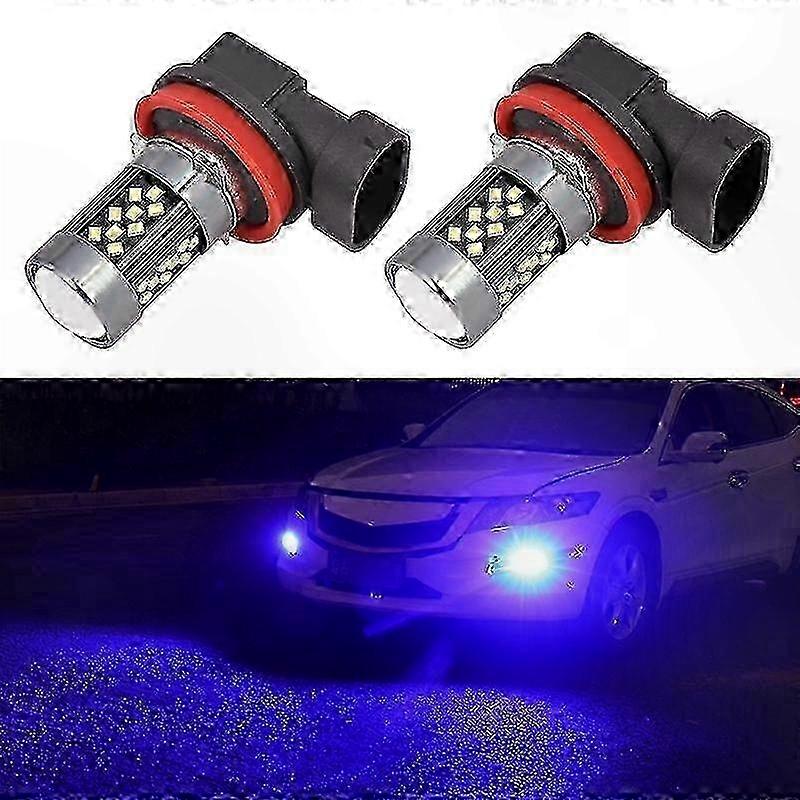 Vehicle Fog Lights with Advanced LED Technology, 12V 7W H11-Compatible Design