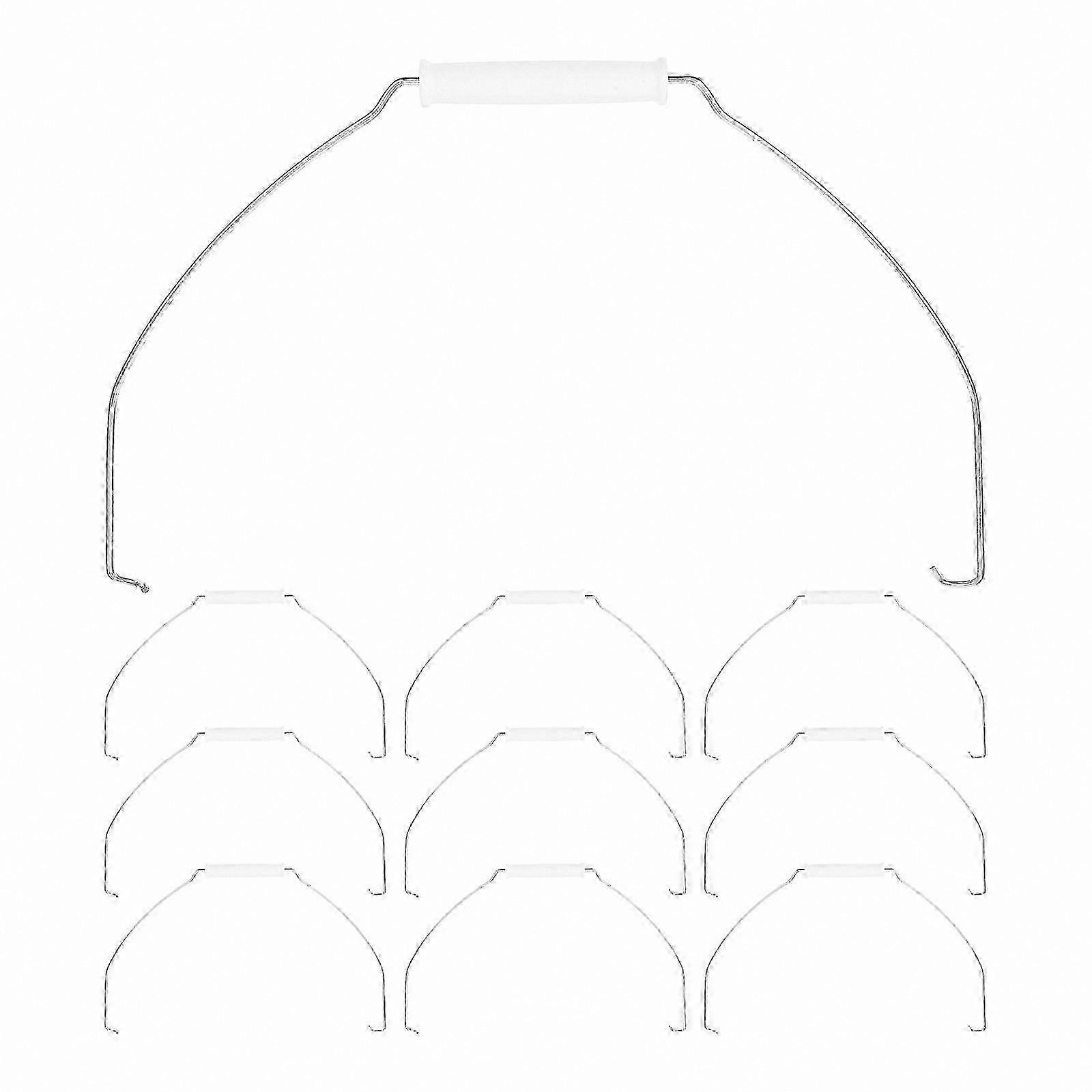 Durable Metal Bucket Handles, 10-Pack Replacement Grips for Home Pails