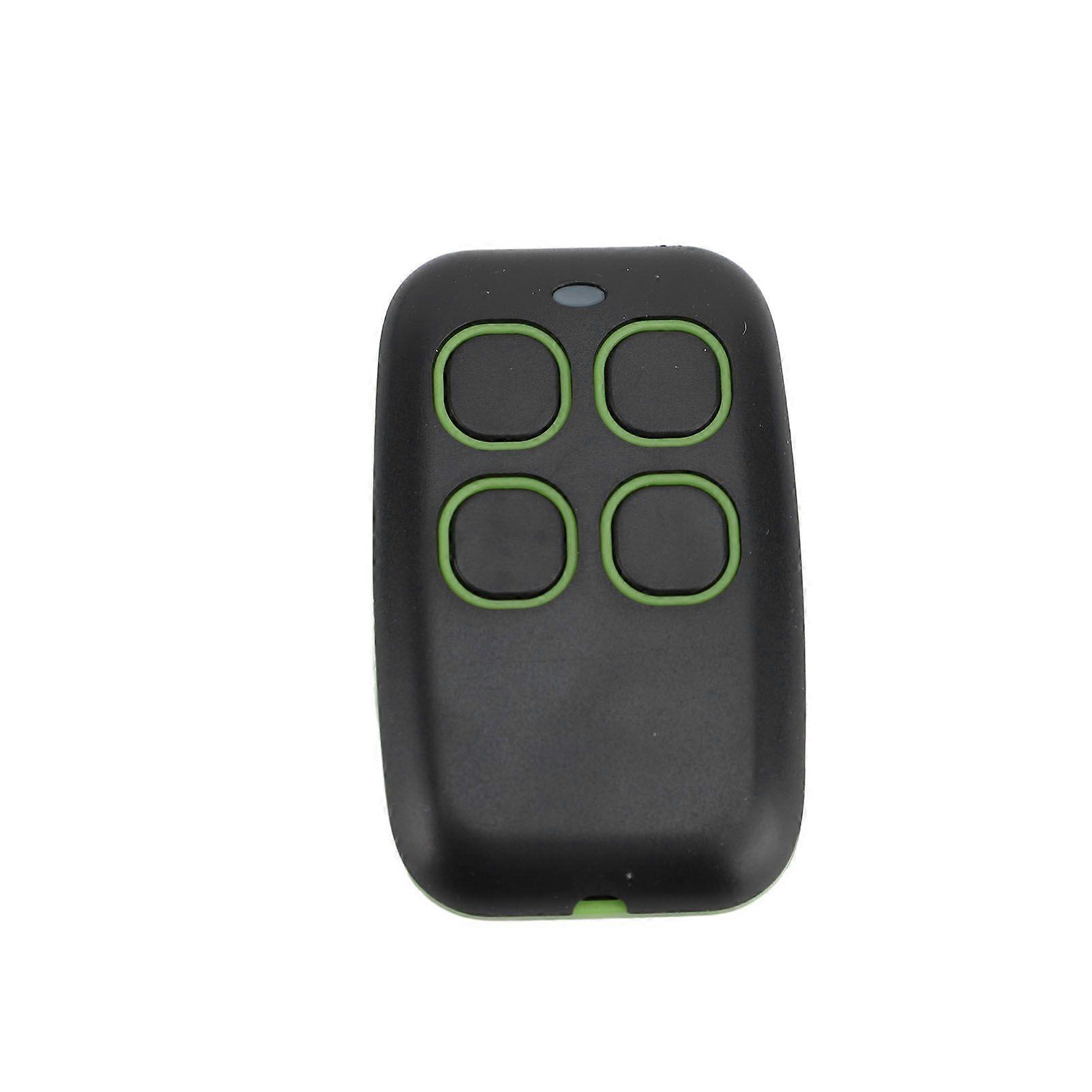 4PCS Wireless Copy Remote Control Full Band 250 to 913MHZ Cloning Garage Door Opener for Shutter Door Automated Doors Green