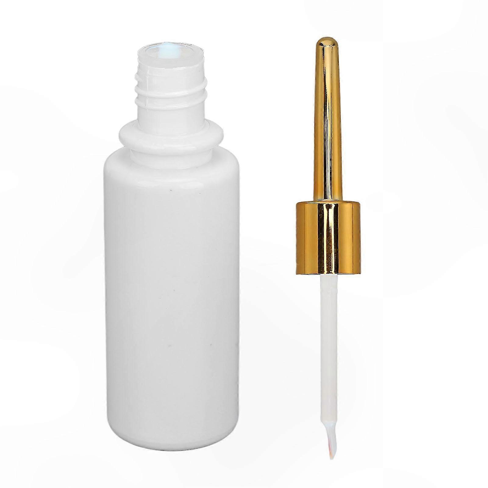 Waterproof False Eyelash Adhesive, 10ml Hypoallergenic Strong Hold Lash Extension Glue for Sensitive Skin, White