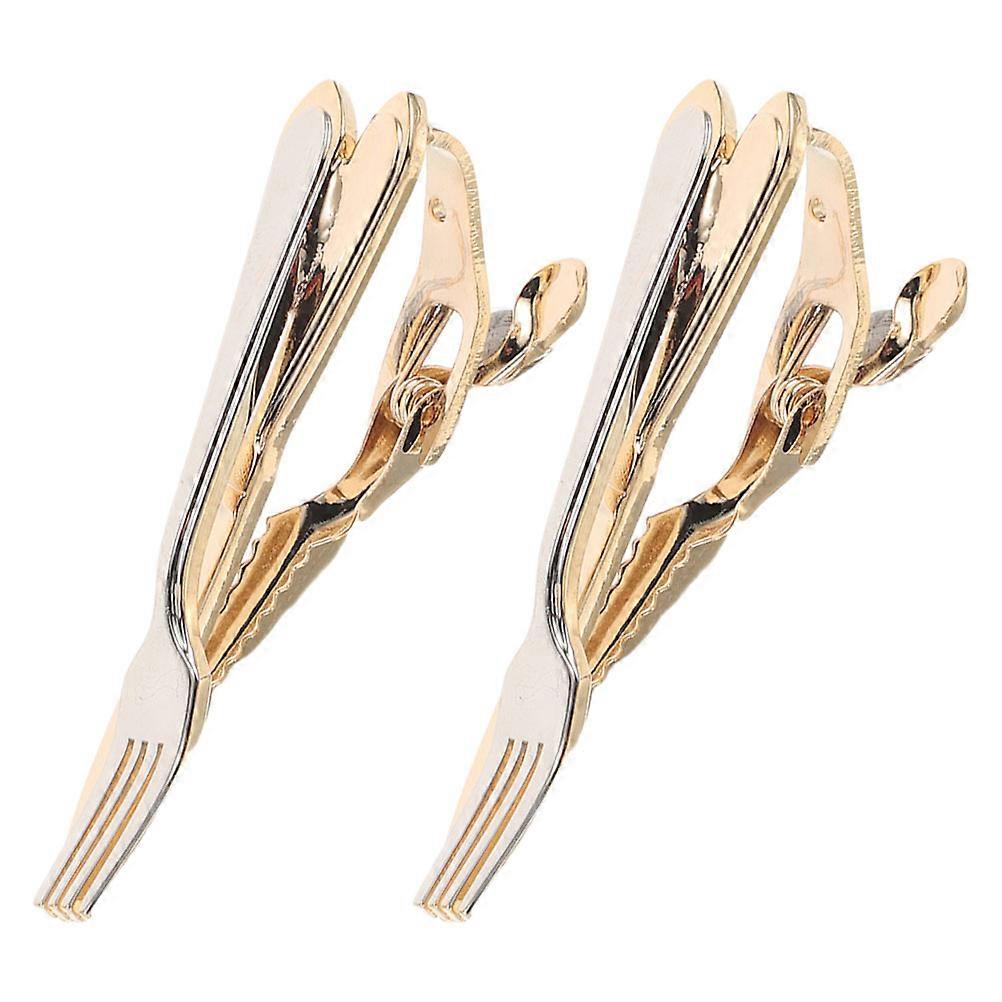 Tie Clips for Men Copper Tie Clips for Office Use 8Pcs