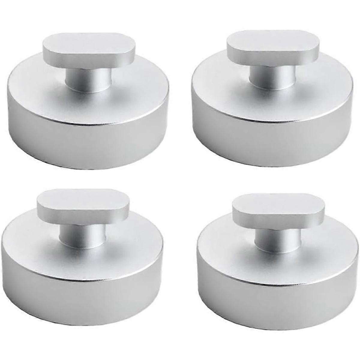 4 Pack Silver Billet Jack Pad Jack for C5 C6 Z06 