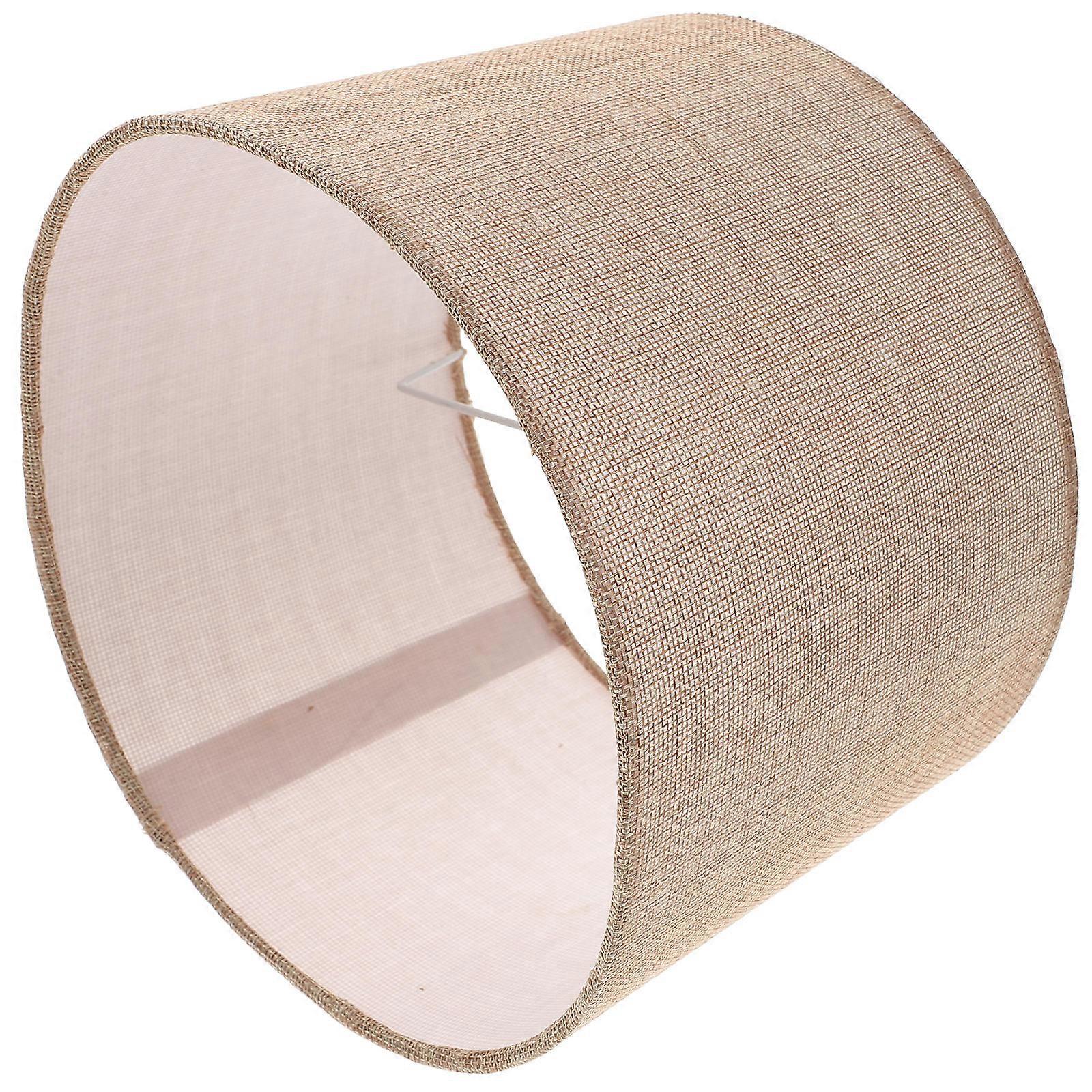 Fabric Lamp Shade 2Pcs Beige Durable Fabric Light Covers for Lamp