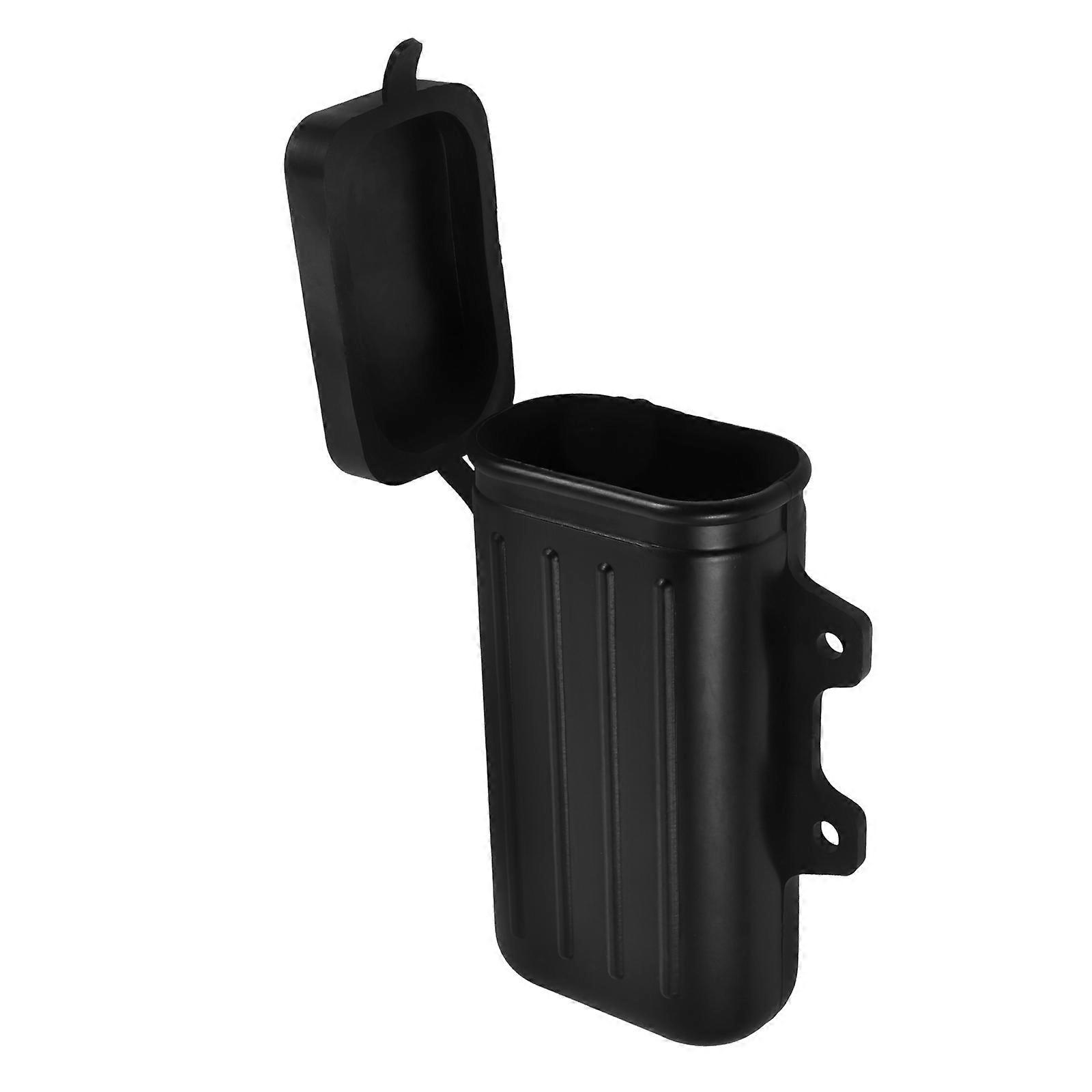 Motorcycle Tool Holder Tool Container For Off-road Riding And Motorcycle Maintenance Black ABS Material 1Pcs