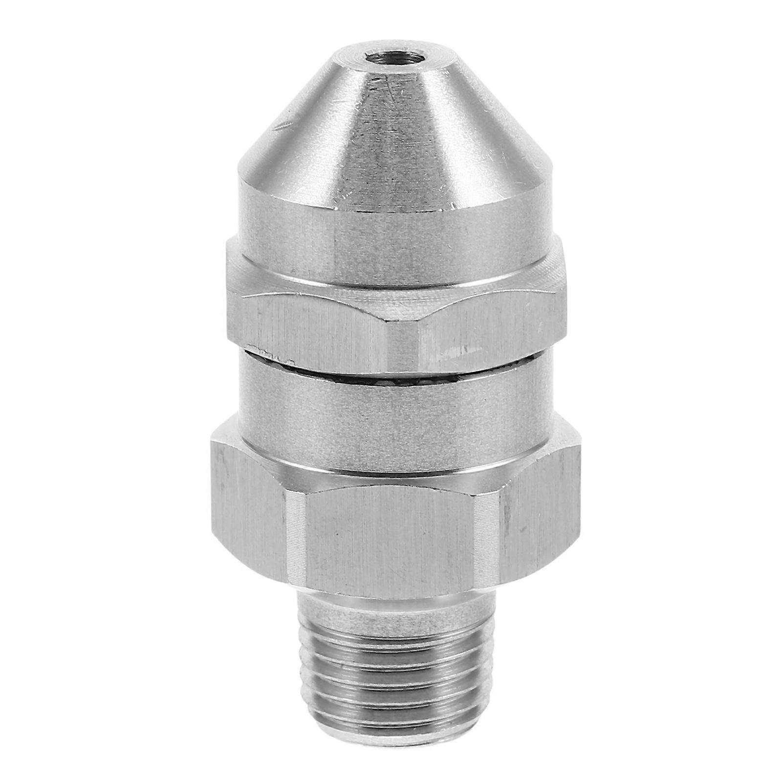 Nozzle Drain 3Pcs Ideal For Driveway Cleaning With 4.60X2.50X2.50CM Dimensions Durable Stainless Steel Solid Cone Design For Precision