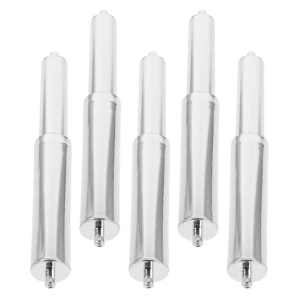 Silver Spring Loaded Toilet Paper Holder Replacement Spindle for Bathroom 20Pcs