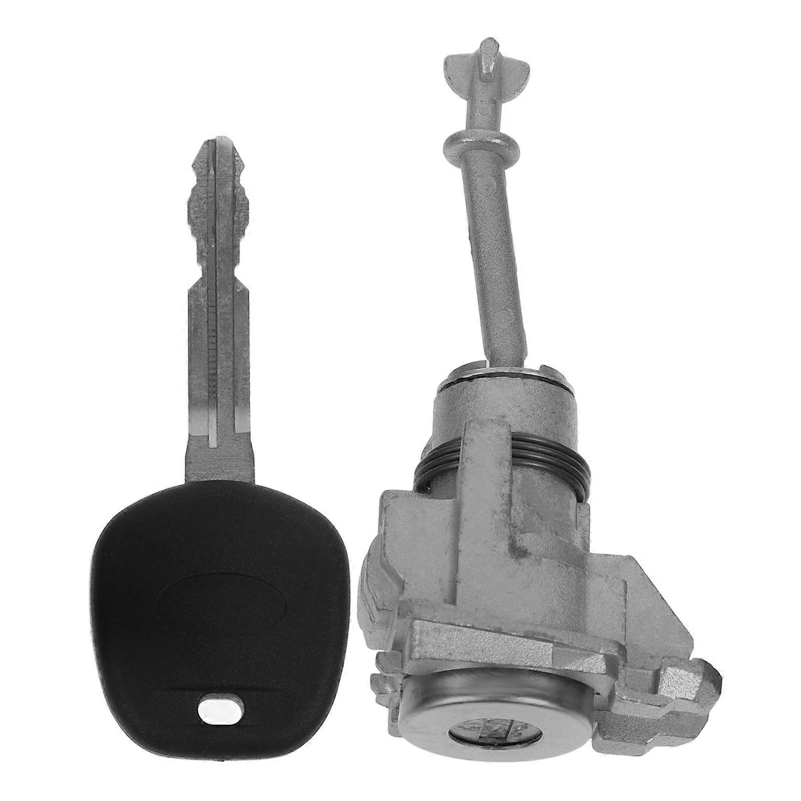 5Pcs Automotive Door Lock Cylinder Driver Side with Keys Replacement