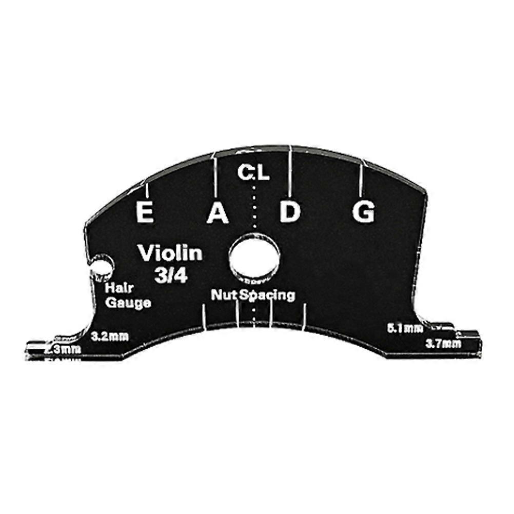Plastic Violin Bridge Repair Tool Multifunctional Template for Violin