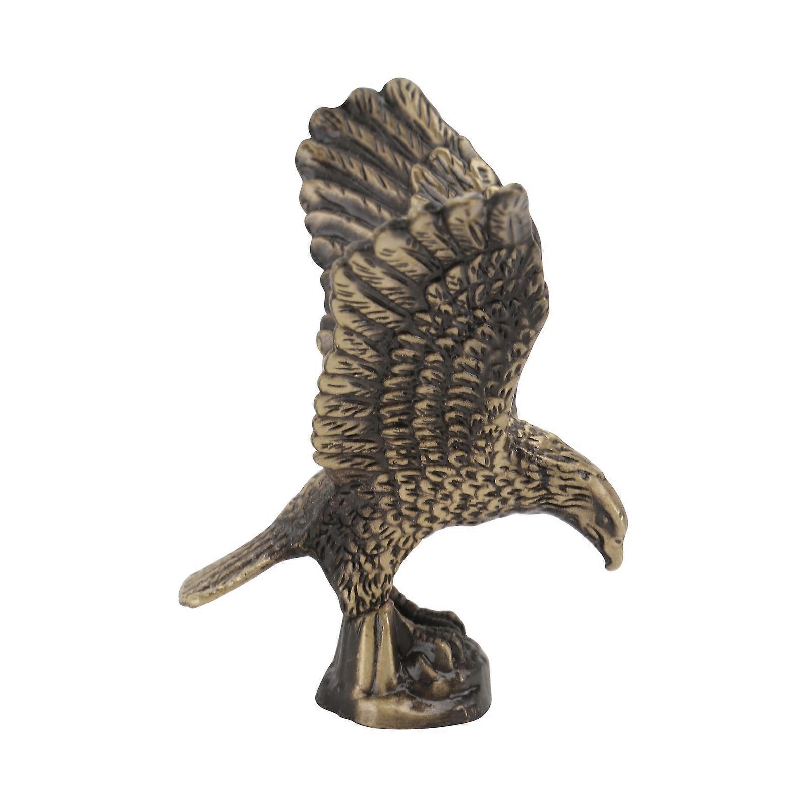 Indoor Decor Brown Alloy Incense Stick Burner 2Pcs Set