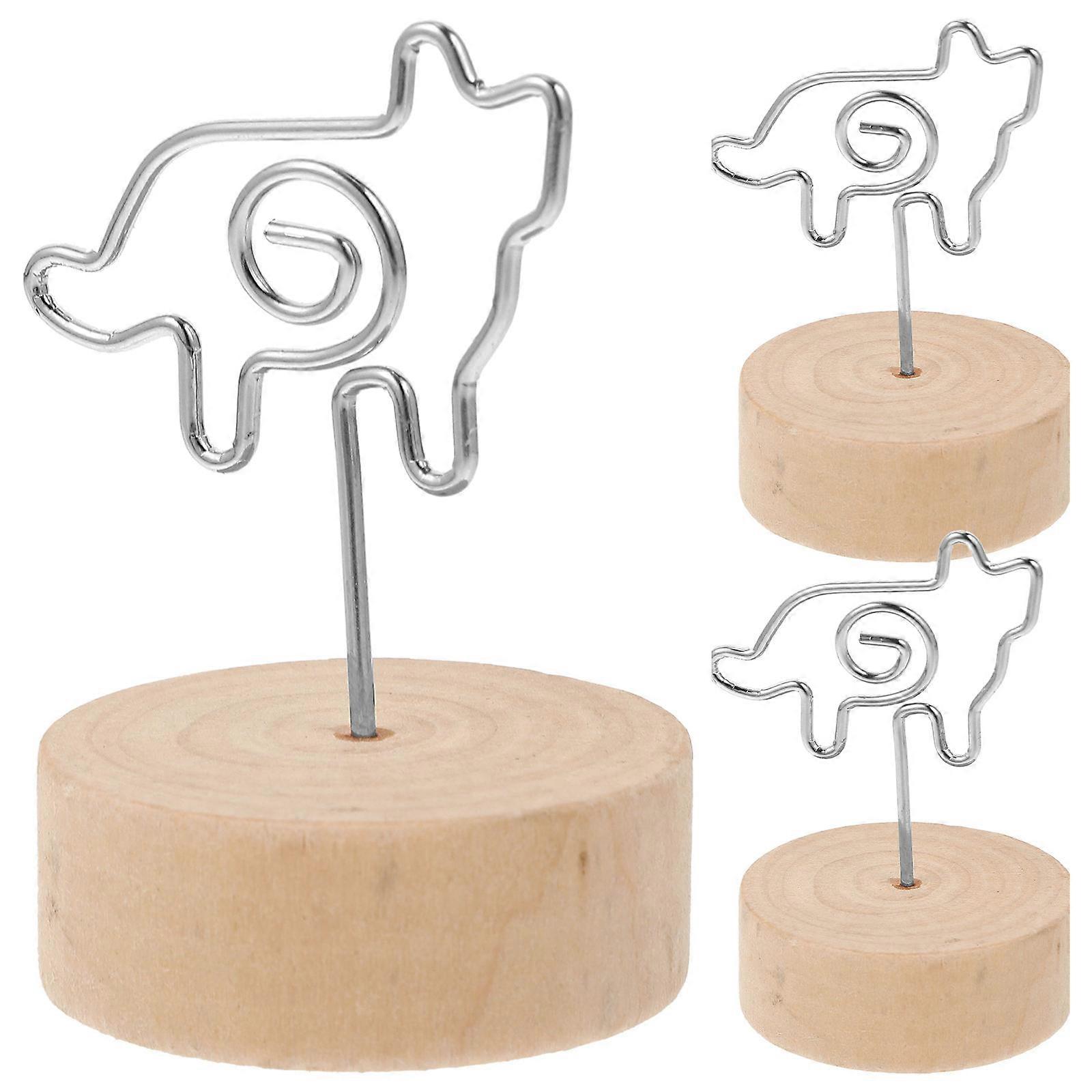 Table Sign Holder Small Table Number Holder for Message Clips 9Pcs