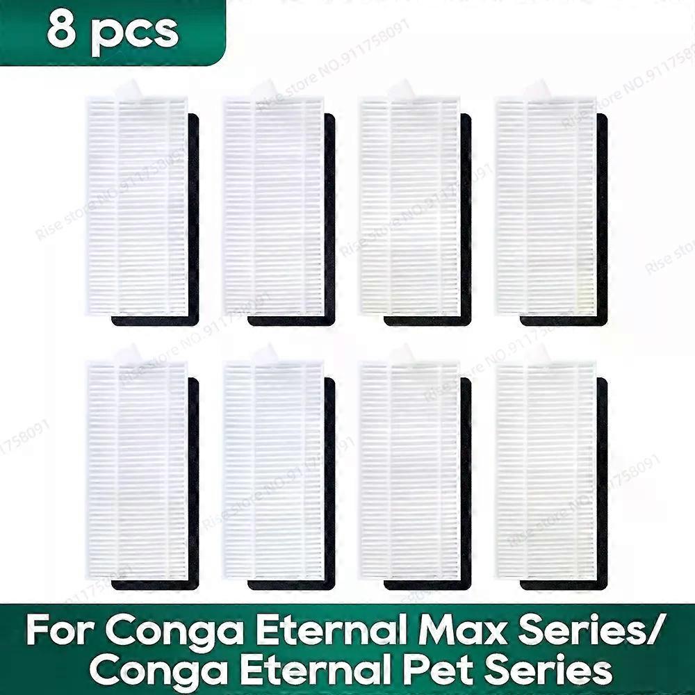 Passar till Conga Eternal Pet Max X-Treme, Ultimate, Titanium Dammsugare Tillbehör Delar Mopp HEPA-filter Sidoborste