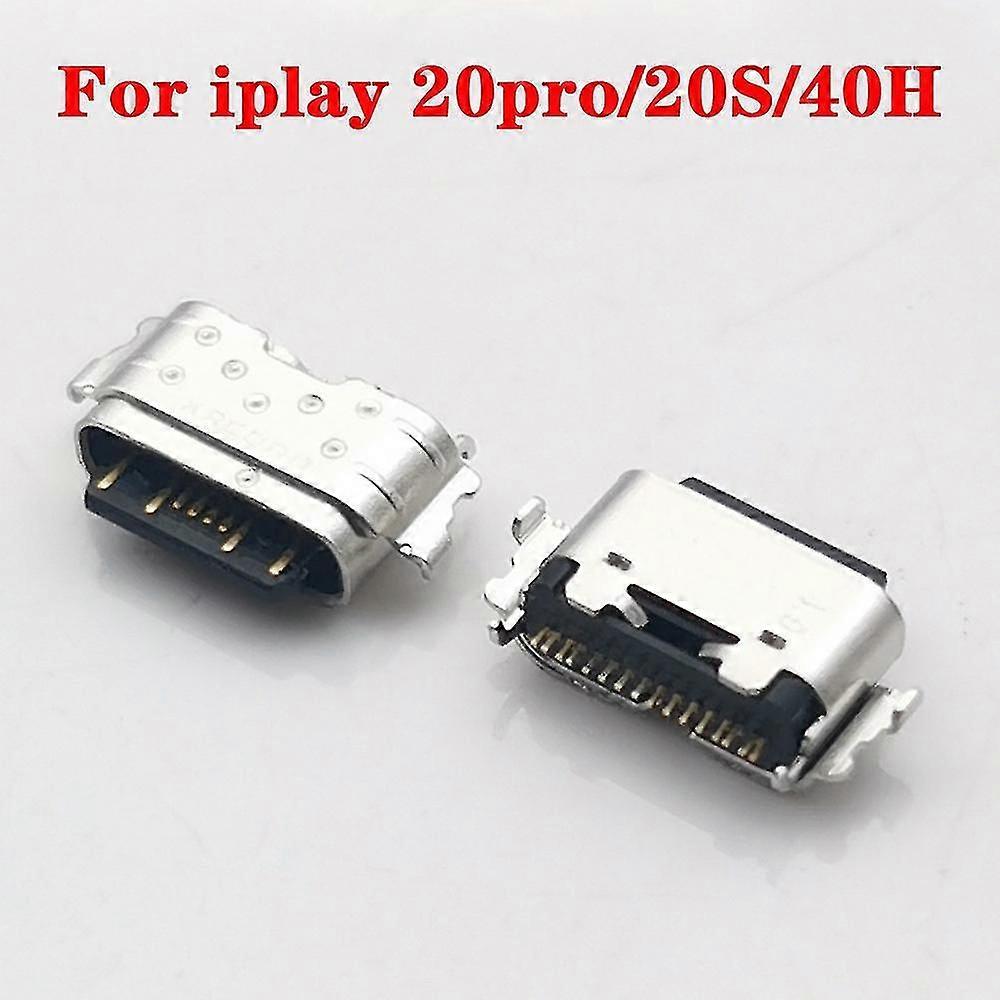 5pcs Type-c Usb Jack Female Socket Charging Port Plug Dock Connector For Alldocube Iplay 20 20pro 30 Pro 30s U89 40 40h