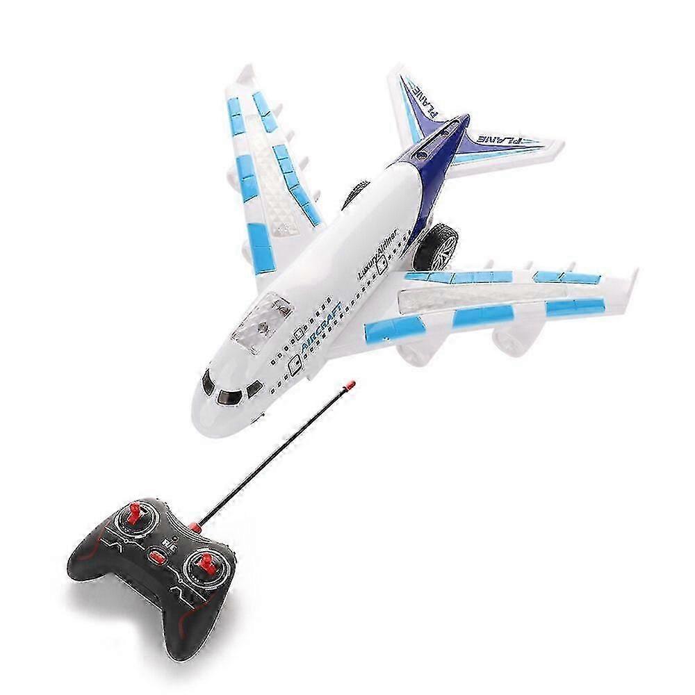 Rc Remote Control Airplane, Rc Plane Ready To Fly, Battery Operated Airbus For Kids Boys Girls Beginner