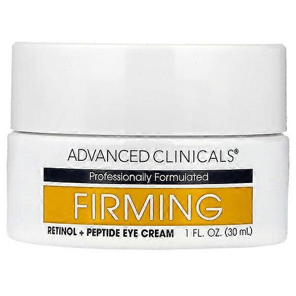 Advanced Clinicals, Firming Retinol + Peptide Eye Cream, 1 fl oz (30 ml)