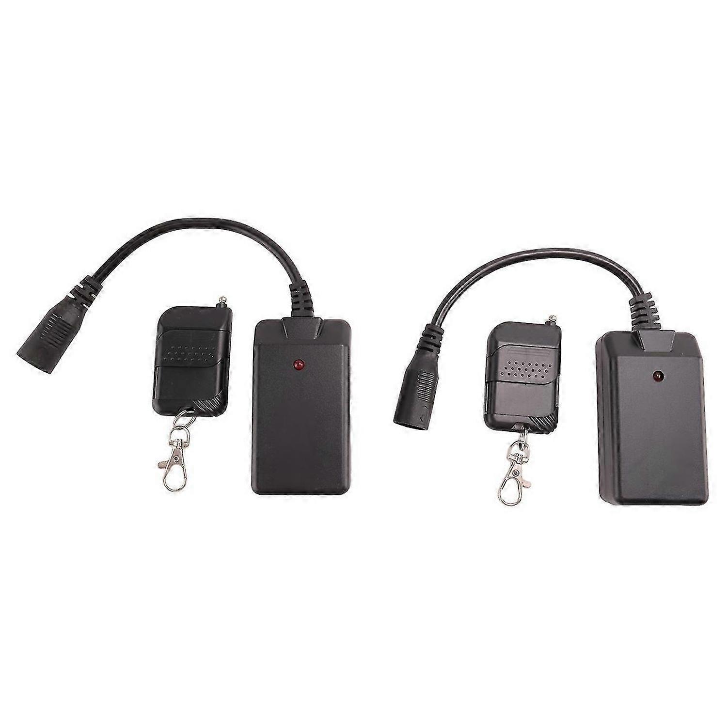 2 Pcs AC 90-240V 3 Pins XLR Remote Control Receiver Equipment Controller Receptor 400W 500W 900W 150