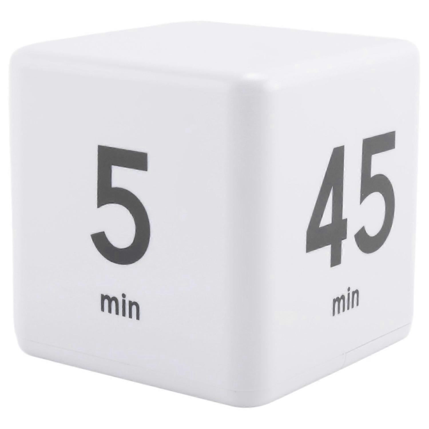 Cube Timer Kitchen Timer Time Management Timer for Gravity Sensor Flip for Time Management and Countdown 25-5-45-15 Minutes